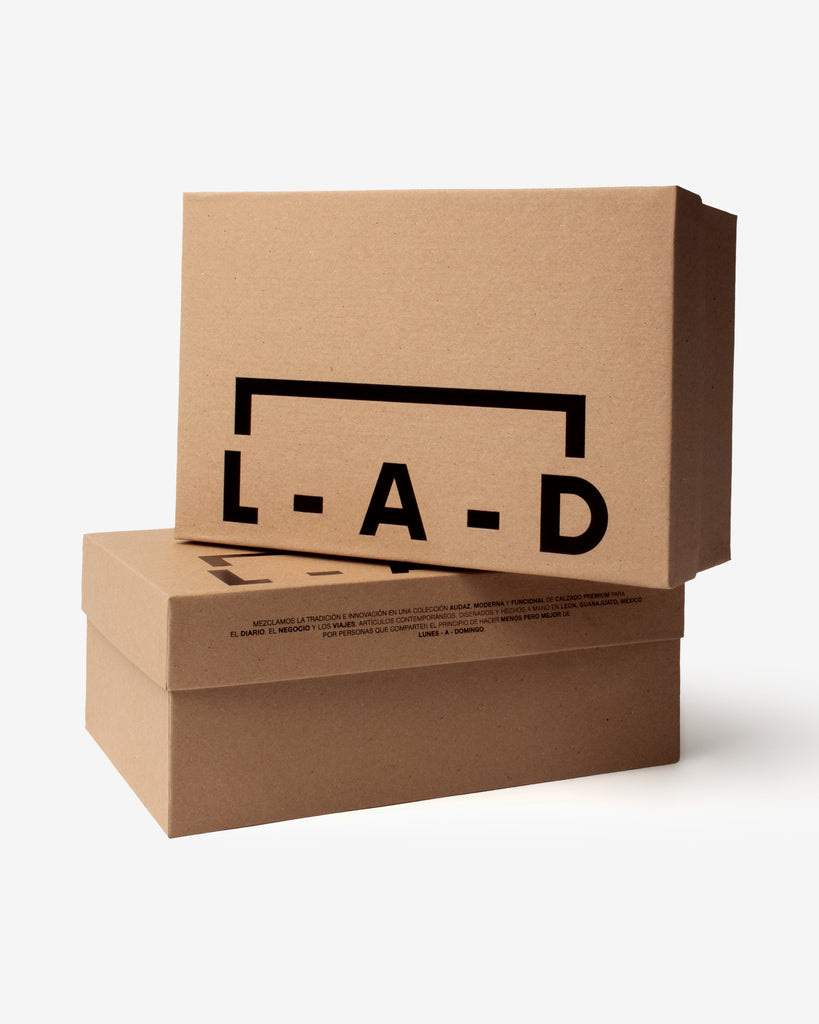 Empaque sustentable hecho de cartón reciclado | L - A - D®