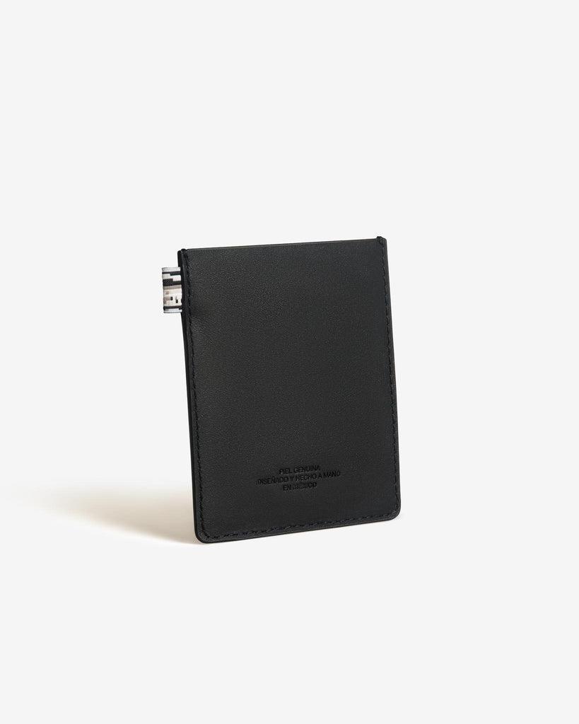 Tarjetero piel hombre Slim L - A - D® - Vista tres cuartos