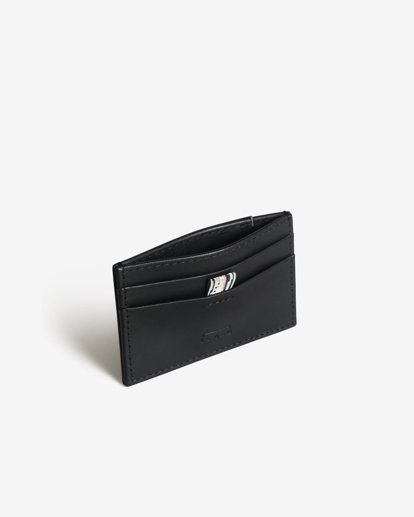 Tarjetero hombre piel Doble L - A - D® - Vista tres cuartos