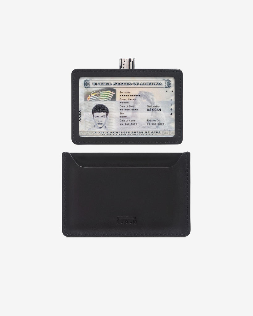 Tarjetero piel hombre Travel L - A - D® - Vista tres cuartos