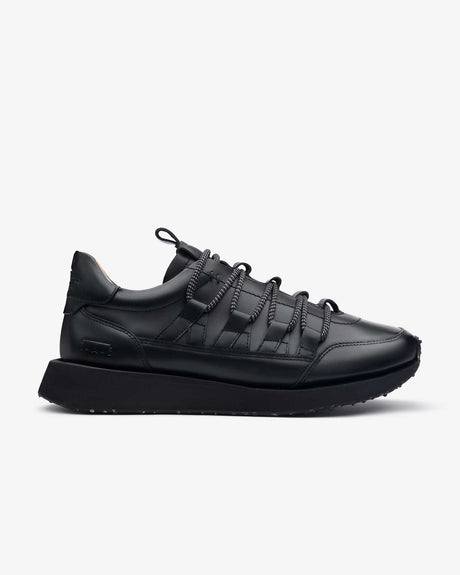 Tenis de diseñador para hombre Sábado Completamente Negro | L - A - D ®